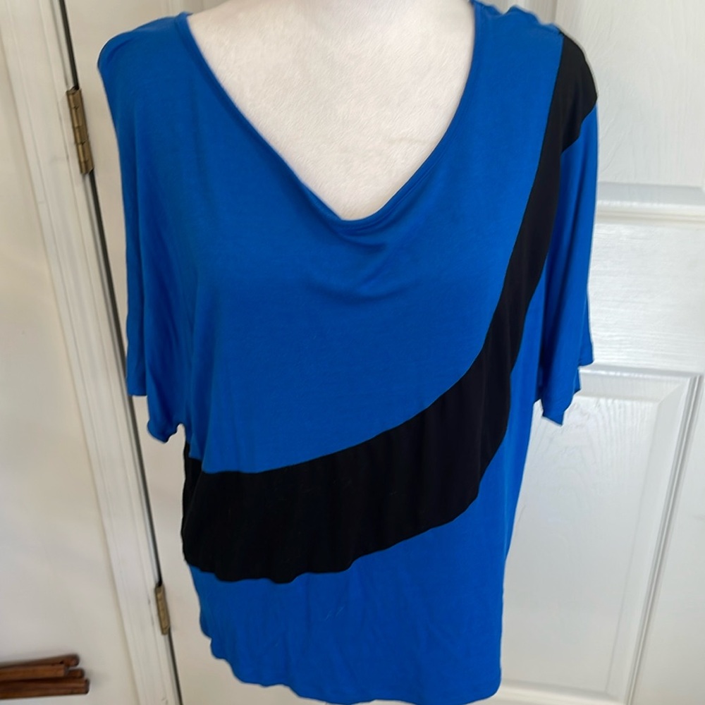 AVA & GRACE POPOVER TOP SIZE LARGE